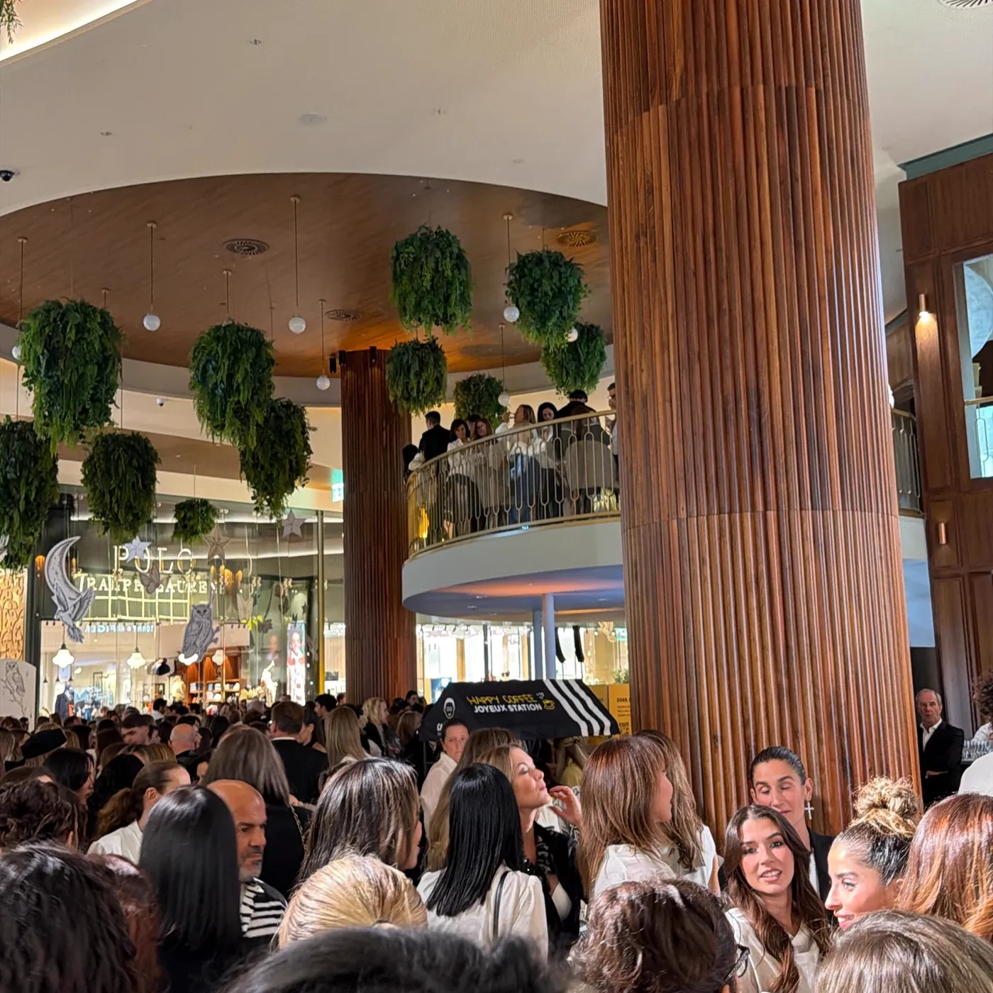 Plateia num evento de entretenimento